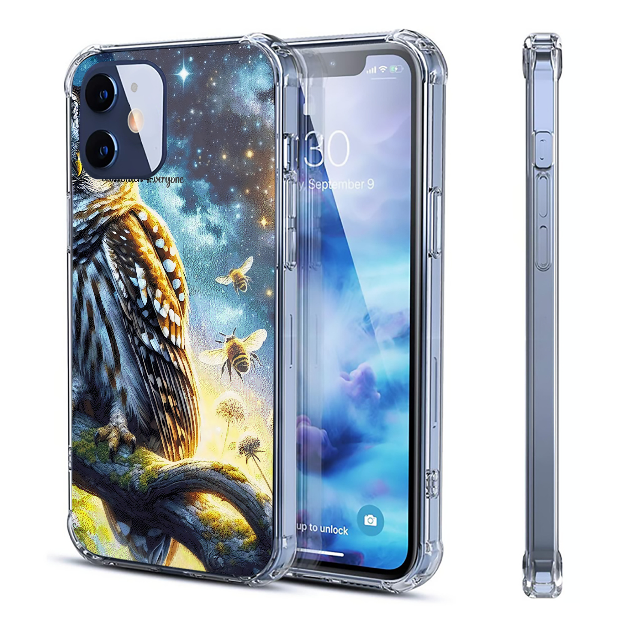 （画像用） Harry Potter ハリー・ポッターシリーズ 【iPhone 12シリーズ対応】透明スマホケース（クリアソフトケース）